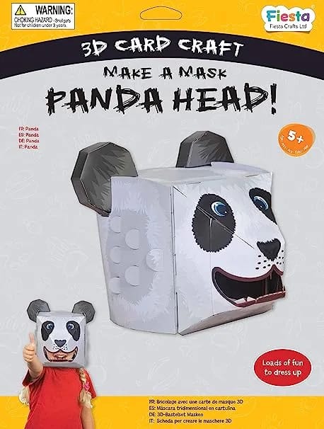 Packaging for 3D Panda Mask